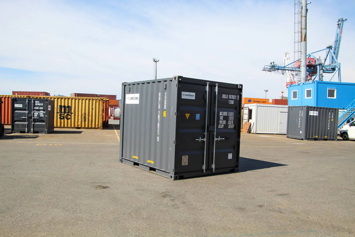 Contenedor de envío de 10′ CC (ISO)