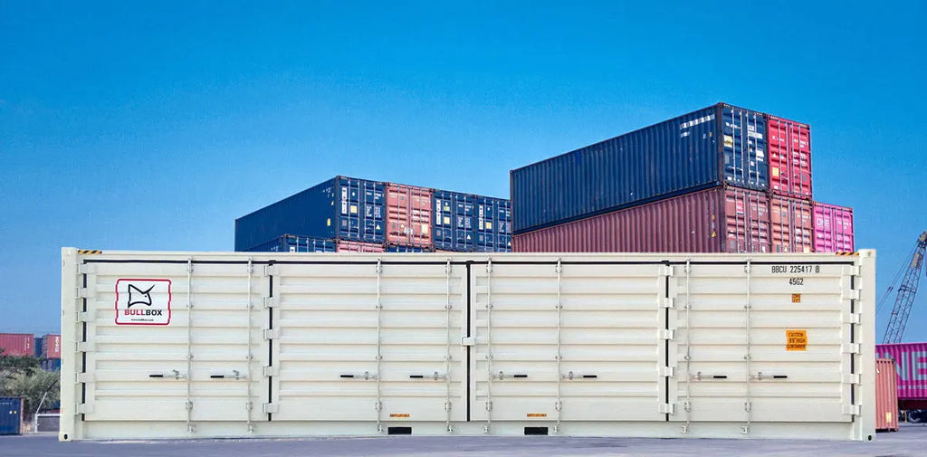 Container con abertura lateral 40′ HC Open Side
