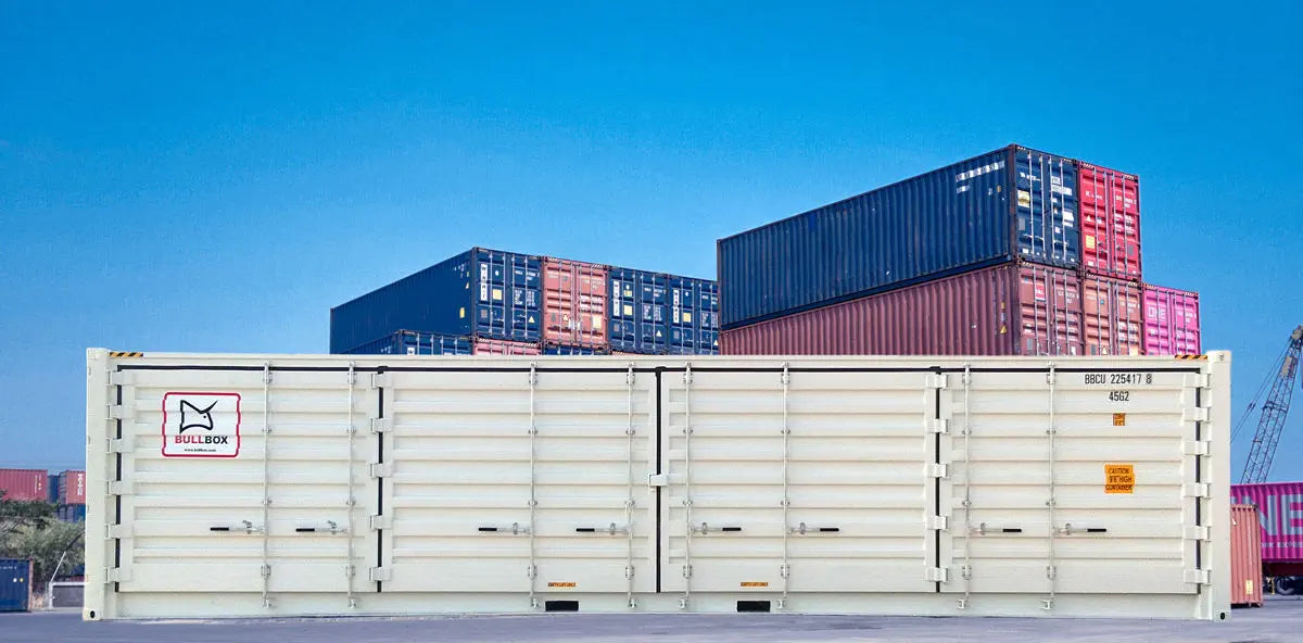 Container con abertura lateral 40′ HC Open Side