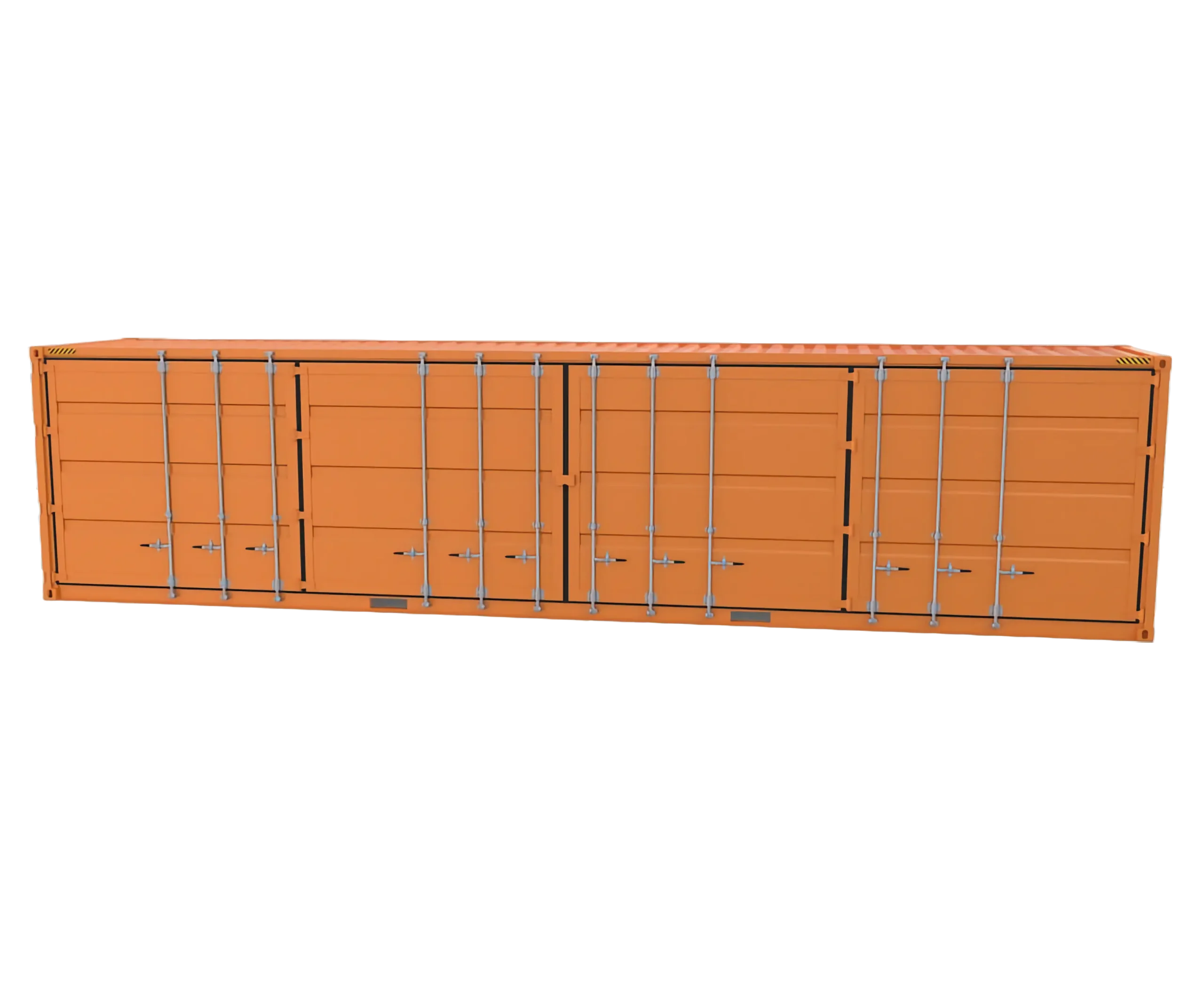 Container con abertura lateral 40pies  HC Open Side con 2 puertas
