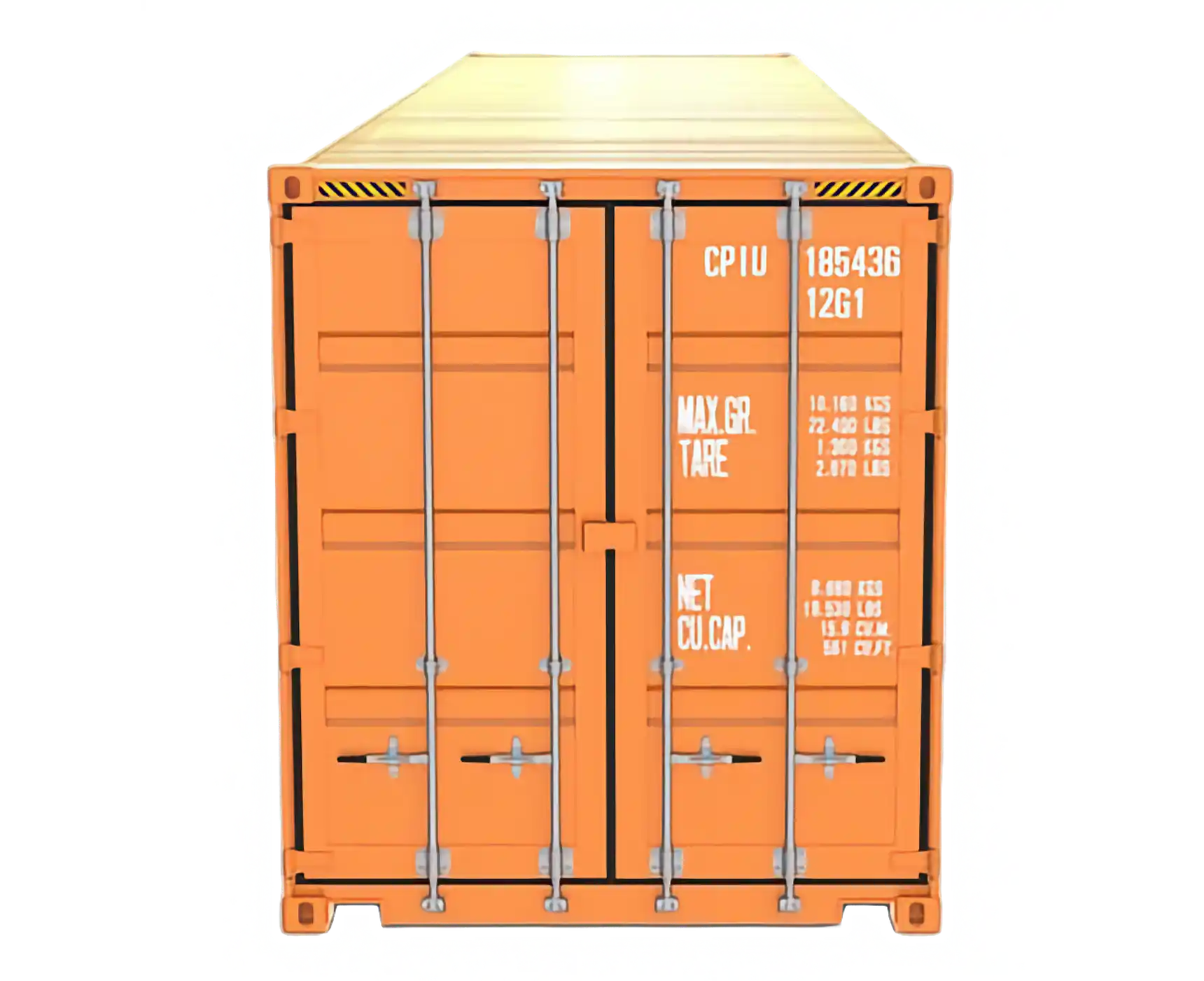 Container con abertura lateral 40pies  HC Open Side con 2 puertas