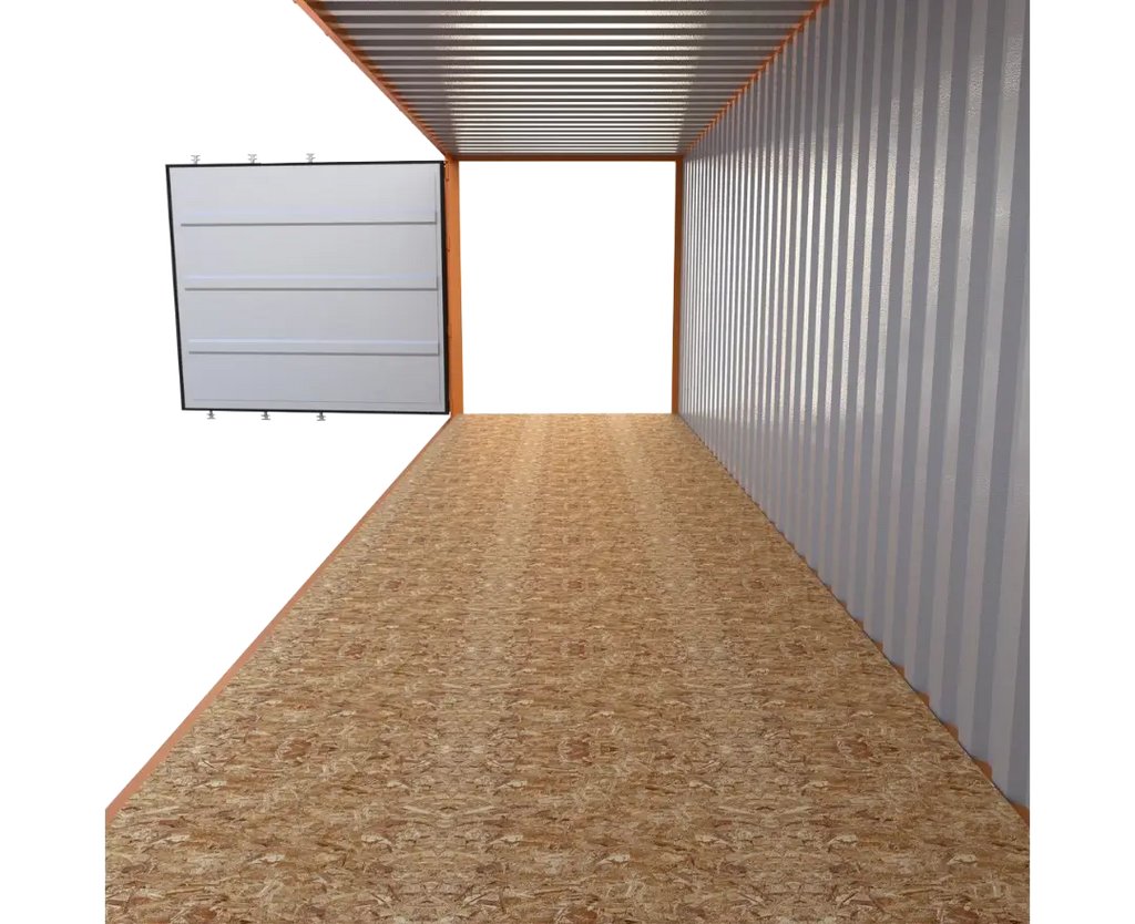 Container con abertura lateral 40pies  HC Open Side con 2 puertas
