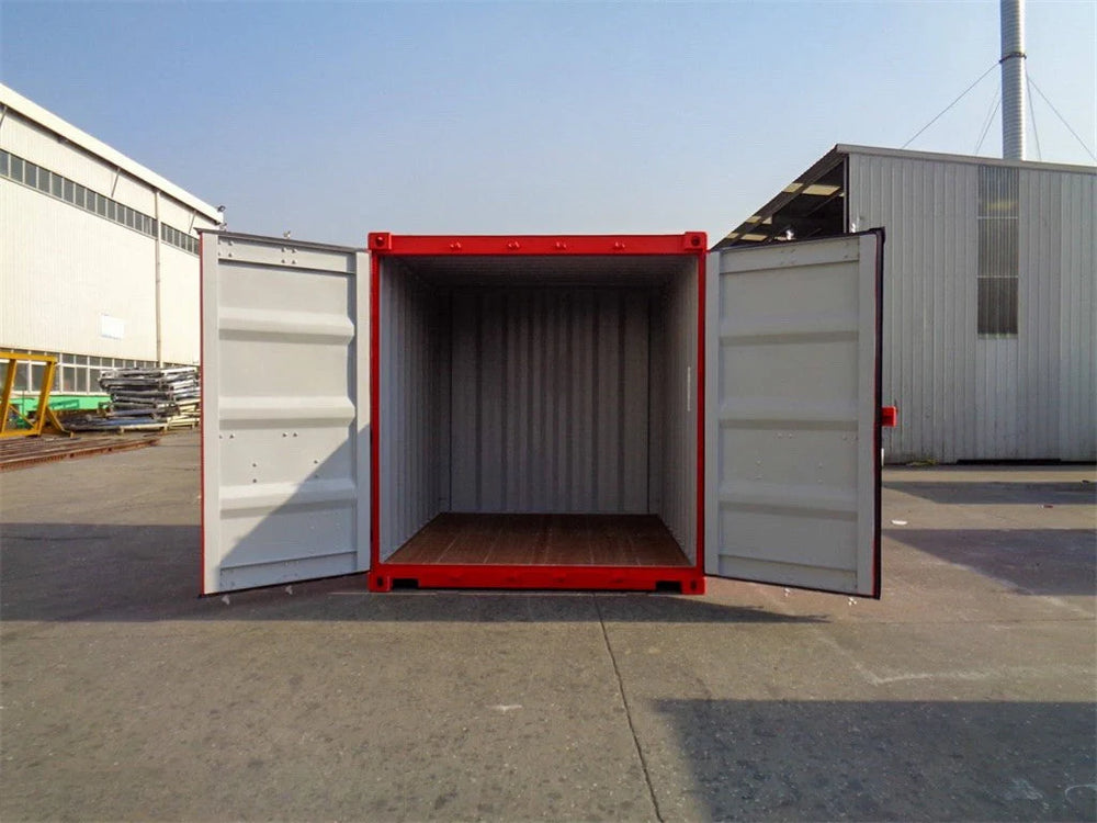 Contenedor maritimo 10 pies rojo – nuevo