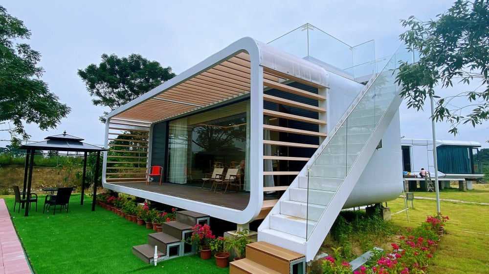 Appel Cabin VL-PB03- Casa Cápsula de Lujo, 4-8 Plazas
