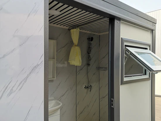 Bañera portátil con ducha – Ideal para camping y actividades al aire libre
