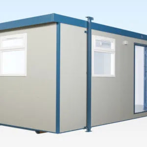 Cabina de aseo de acero 2+1 – 12×9 pies