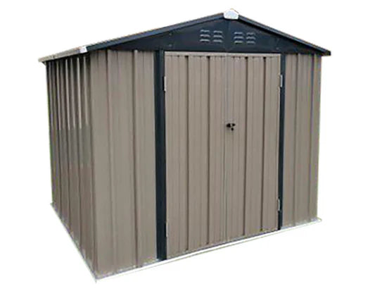 Cobertizo metálico portátil para jardín 6’x8′ – Solución robusta y segura para sus espacios al aire libre