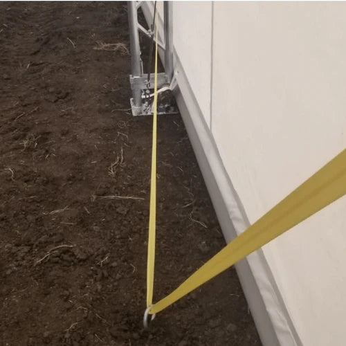 Cobertizo de almacenamiento de doble armazón L30’xL40’xH20′ – Robusto y versátil