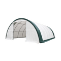 Cobertizo de almacenamiento de un solo arco L30’xL40’xH15′ – Robusto y espacioso