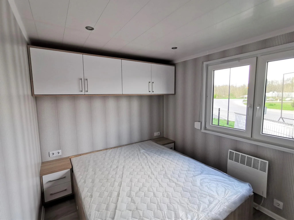 Mobile Home T2 – Solución de vivienda moderna y flexible