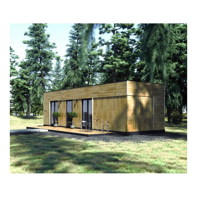 Contenedor habitable T2 – 48m², amueblado y equipado