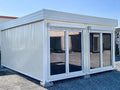 Contenedor de oficina doble – 29,4 m², modular, personalizable
