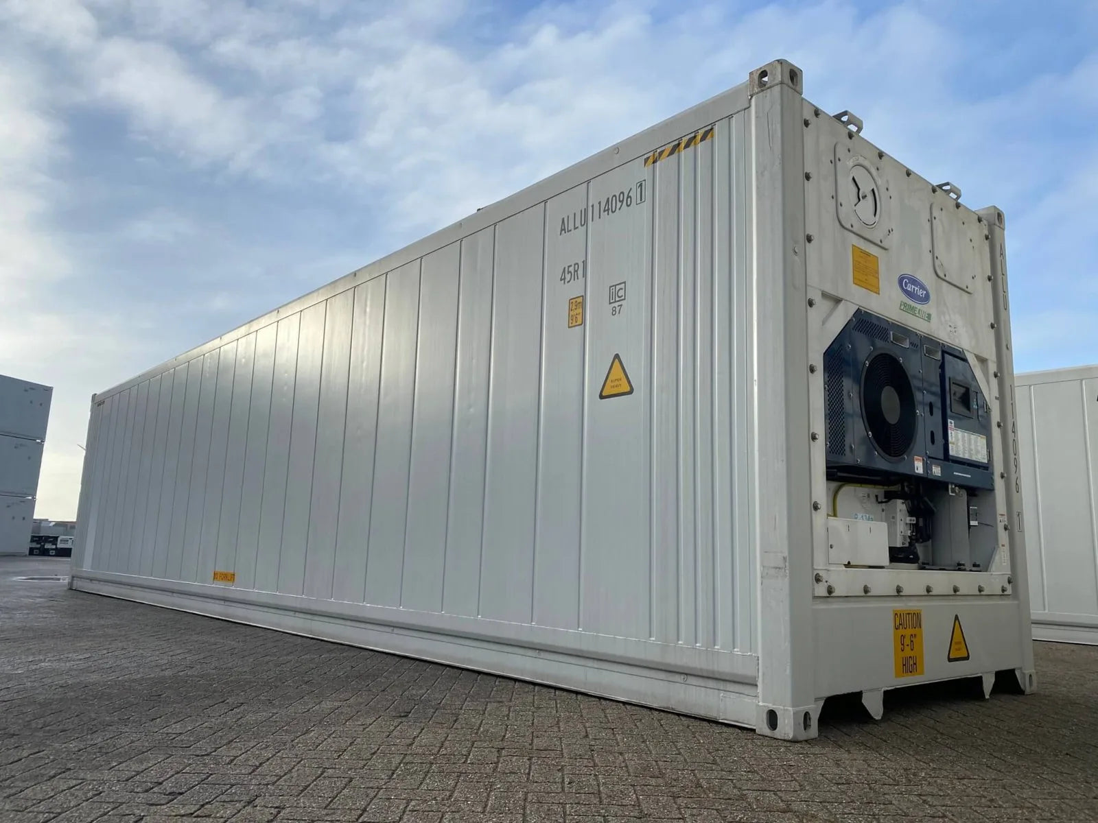 Contenedor refrigerado de cubo alto de 40 pies – HC Reefer