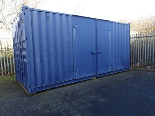 Contenedor marítimo de 20 pies con puertas laterales adicionales – 20′ x 8.5′