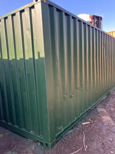 Contenedor Marítimo con Puerta Lateral 20x8x8’6″ – Repintado con Sistema de Bloqueo