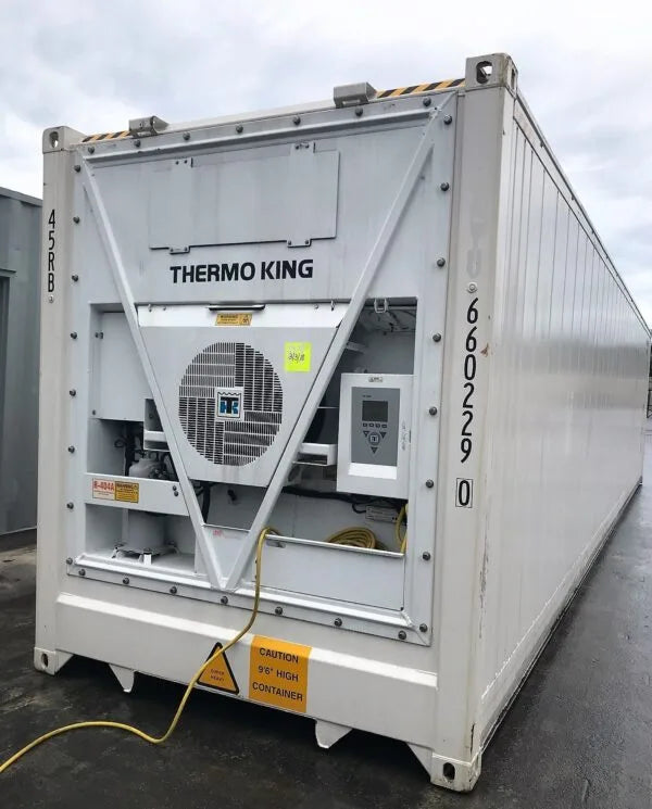 Contenedor refrigerado de 40 pies – Solución de almacenamiento y transporte con temperatura controlada