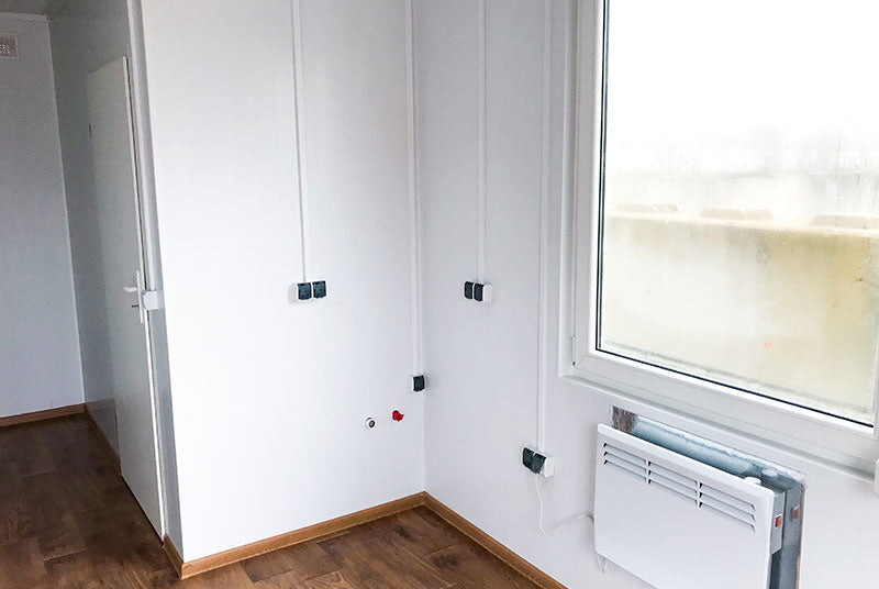 Contenedor de oficina (14,7m²) – Espacio de trabajo modular