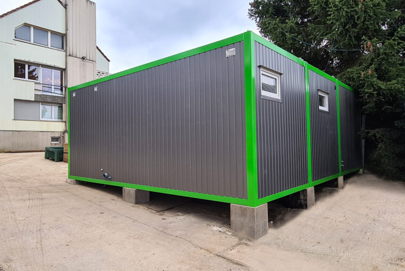 Contenedor Oficina Doble (44m²) – Autonomía y Confort