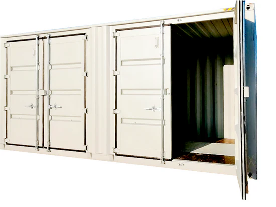 High Cube Container 40 Pies con 4 Puertas Laterales – Acceso y Protección Total