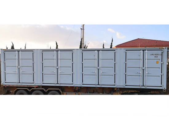 High Cube Container 40 Pies con 4 Puertas Laterales – Acceso y Protección Total