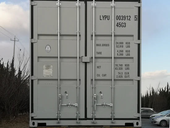 High Cube Container 40 Pies con 4 Puertas Laterales – Acceso y Protección Total