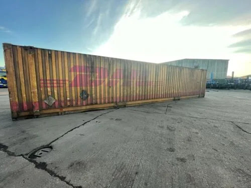 Contenedor marítimo de 45 pies de altura Cubo usado – Capacidad y versatilidad XXL