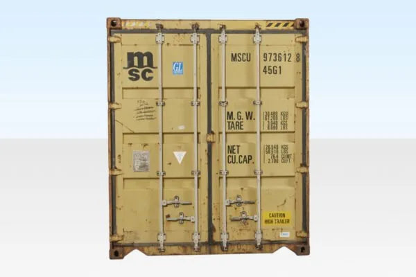 Contenedor Marítimo Usado 40 Pies High Cube – Capacidad Óptima