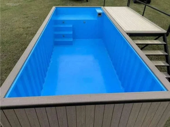 Contenedor de piscina 6 m x 2,5 m