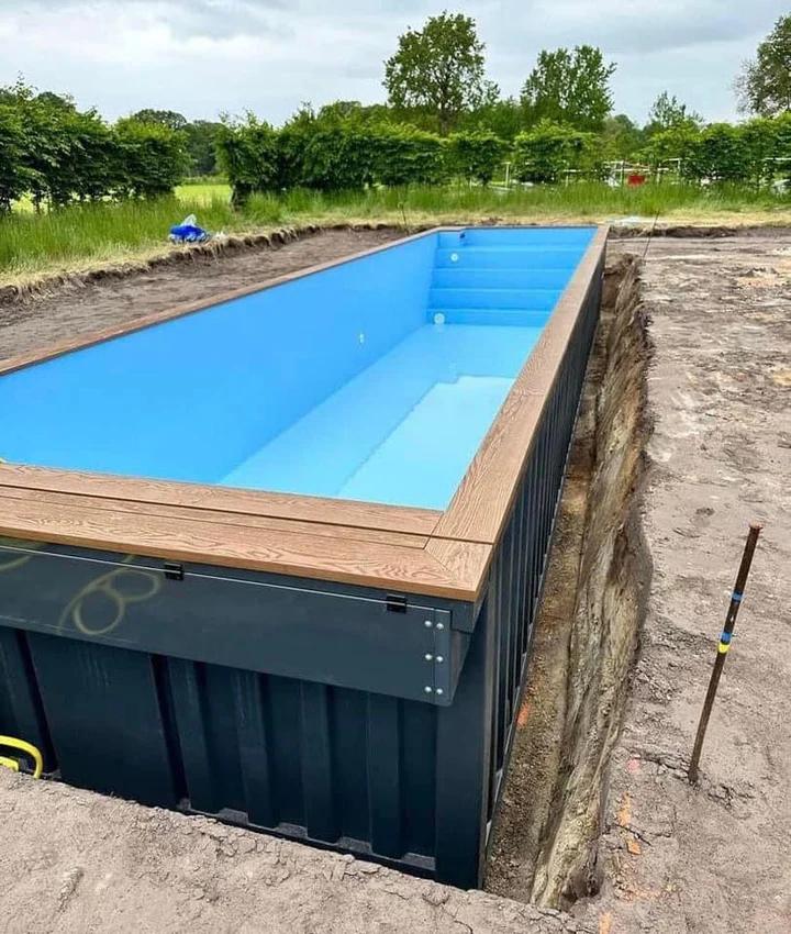 Contenedor piscina 12 m