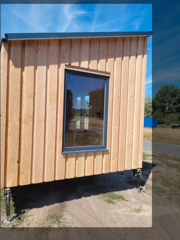 Remolque móvil 20 pies x 8 – Casa polivalente y ecológica