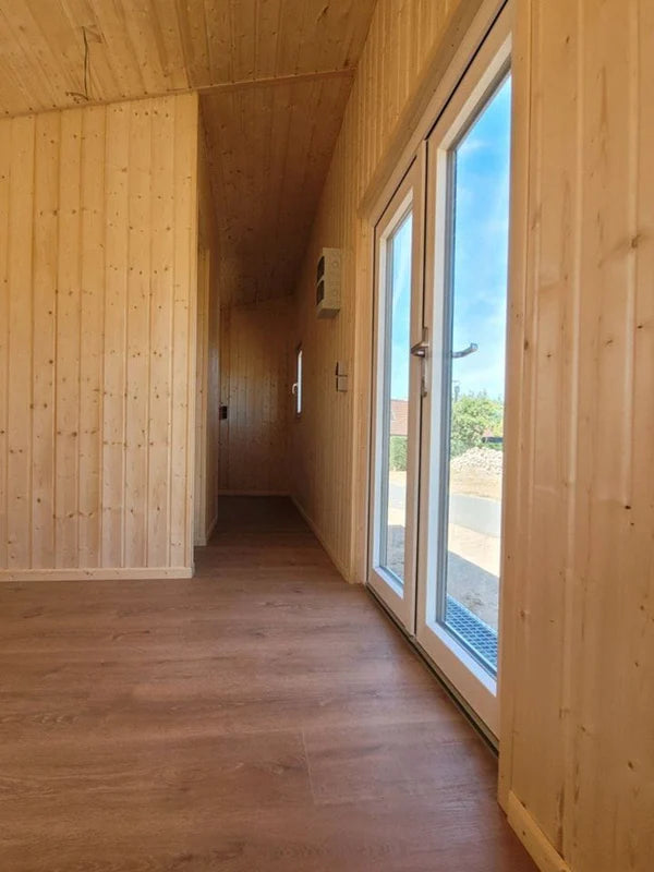 Remolque móvil 20 pies x 8 – Casa polivalente y ecológica