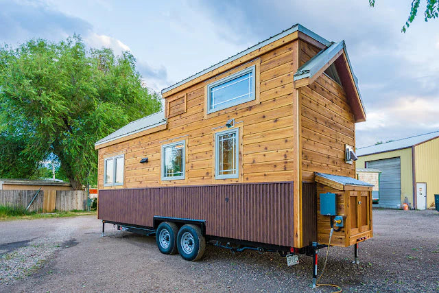 Mobilhome T1 SOTO – Rústico y moderno, todo en 24 m².