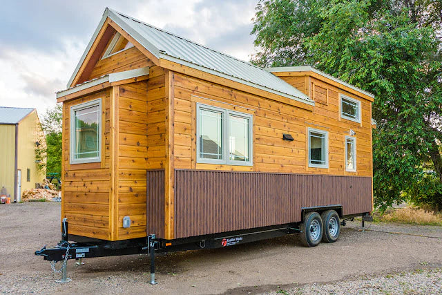 Mobilhome T1 SOTO – Rústico y moderno, todo en 24 m².