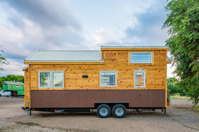 Mobilhome T1 SOTO – Rústico y moderno, todo en 24 m².