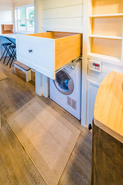 Mobilhome T1 SOTO – Rústico y moderno, todo en 24 m².