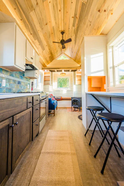 Mobilhome T1 SOTO – Rústico y moderno, todo en 24 m².