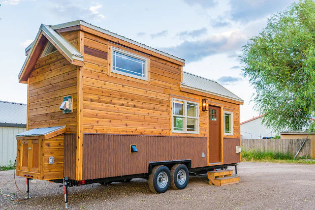 Mobilhome T1 SOTO – Rústico y moderno, todo en 24 m².