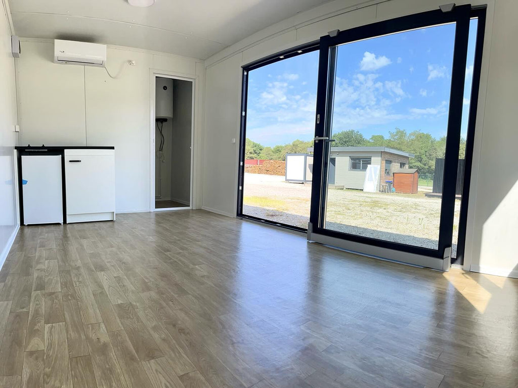 Módulo habitable de 14 m² – Diseño moderno y minimalista