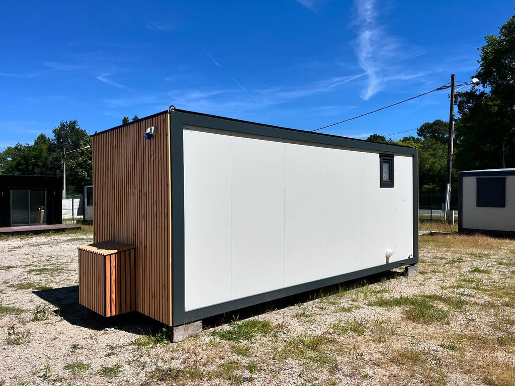 Módulo habitable de 14 m² – Diseño moderno y minimalista