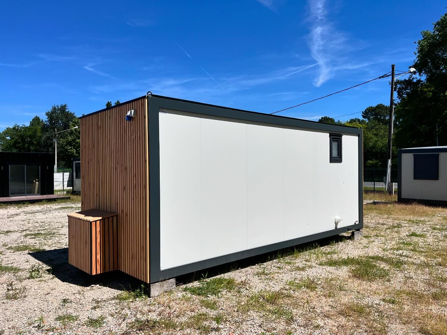 Módulo habitable de 14 m² – Diseño moderno y minimalista