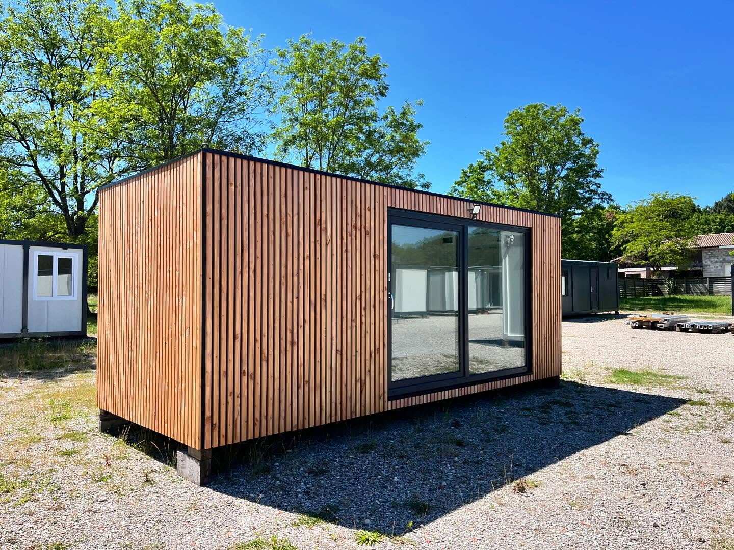 Módulo habitable de 14 m² – Diseño moderno y minimalista