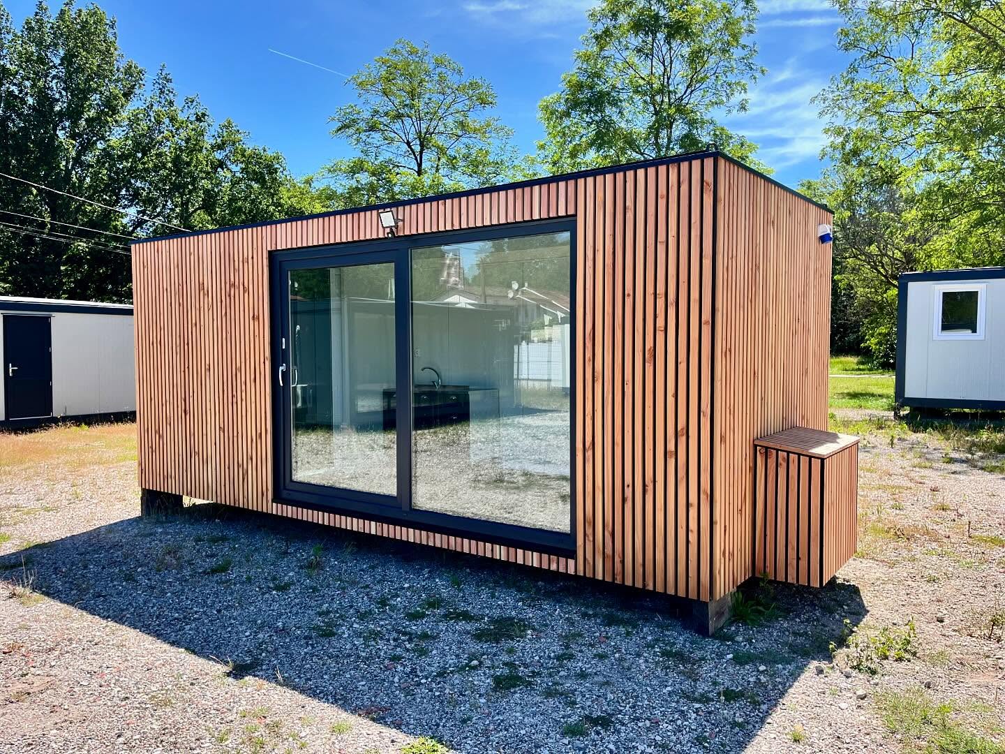 Módulo habitable de 14 m² – Diseño moderno y minimalista
