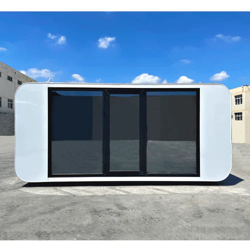 Petit Cube Palo prefabricado con inodoro – 16 pies