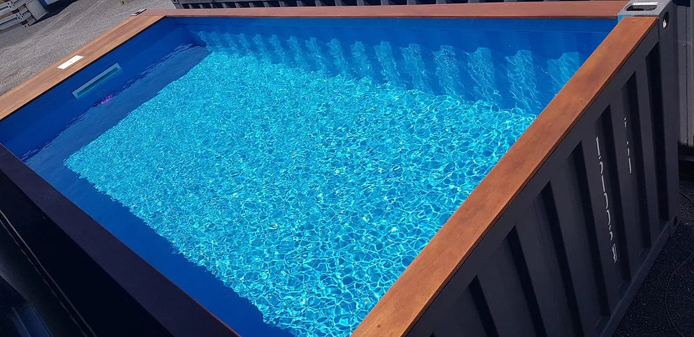 Contenedor de piscina Authentic BOX 20′ – Innovación, diseño y diversión