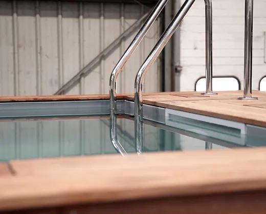 contenedor de piscina 20 pies