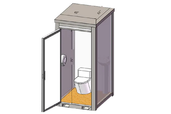 Inodoro portátil con lavabo – Ideal para eventos al aire libre
