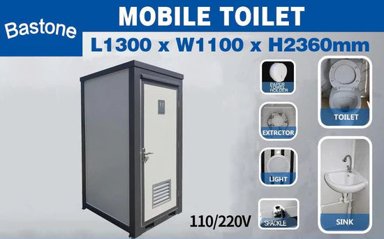 Inodoro portátil con lavabo – Ideal para eventos al aire libre