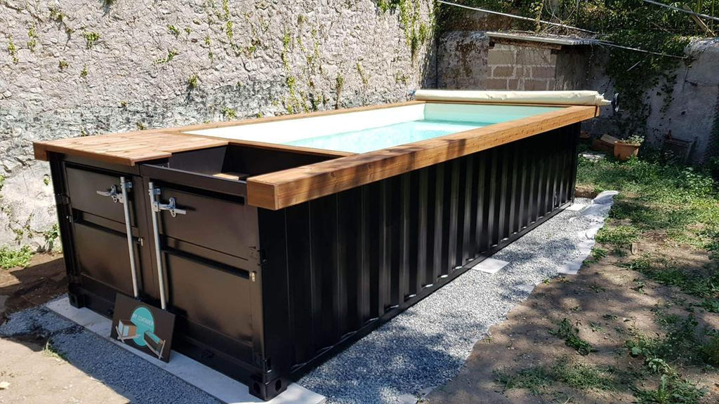 Contenedor piscina 20 pies