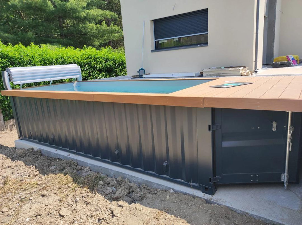 Contenedor piscina 20 pies