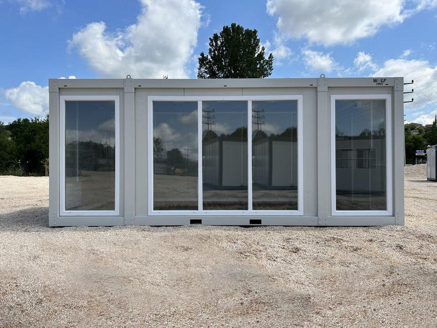 Contenedor de oficina modelo casa de cristal Nuevo